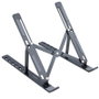 Tooq Soporte Elevador de Aluminio Plegable Gris TQLRS0035-AL-G